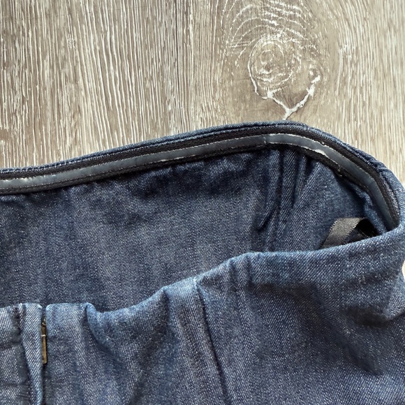 Must have Vintage Y2K Gap Strapless Denim Mini Dress - Picture 4 of 5